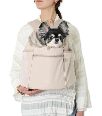 Amazon | monchéri モンシェリ [ペット巾着メッシュギャザーリュック